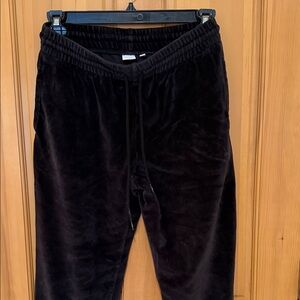 Women’s Black Velour Pants